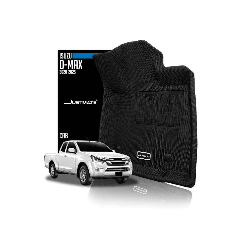 พรมปูพื้นรถยนต์ JUSTMATE ISUZU DMAX CAB 2020-2025